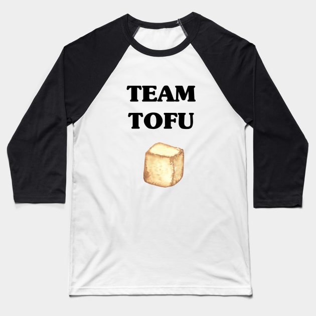 Team Tofu Baseball T-Shirt by EyreGraphic